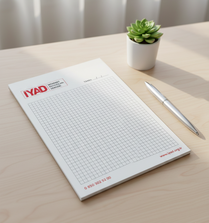 İYAD Not Defteri * 2 Adet